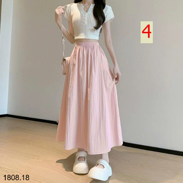 26HA1808.18 - CHÂN VÁY YAMAMOTO ỐNG RỘNG