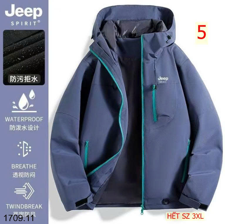 26HA1709.11 - ÁO KHOÁC GIÓ JEEP NAM NỮ