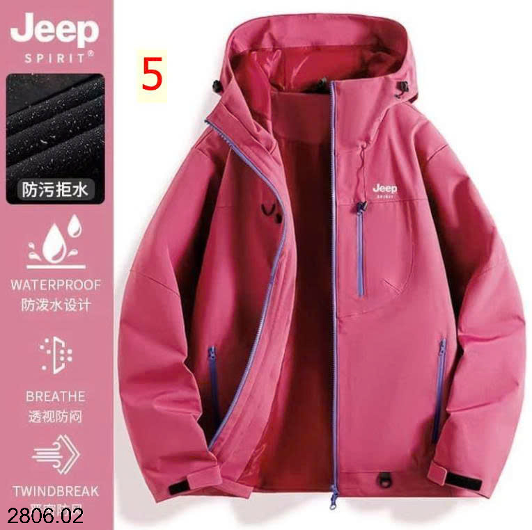 26HA2806.02 - ÁO KHOÁC GIÓ JEEP NAM NỮ
