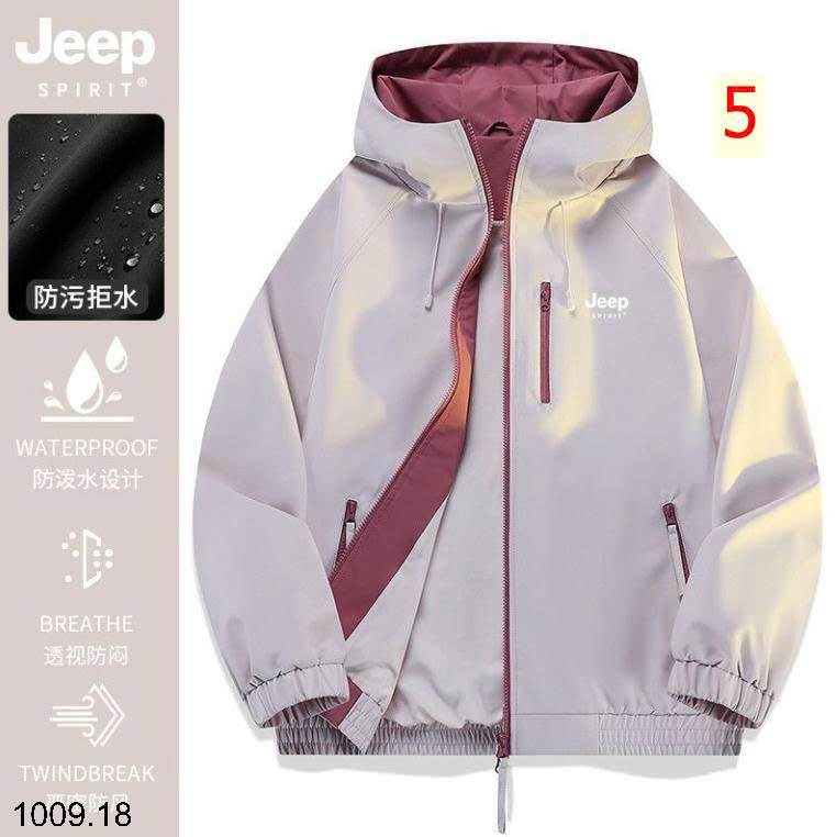 26HA1009.18 - ÁO KHOÁC GIÓ PHỐI MÀU JEEP