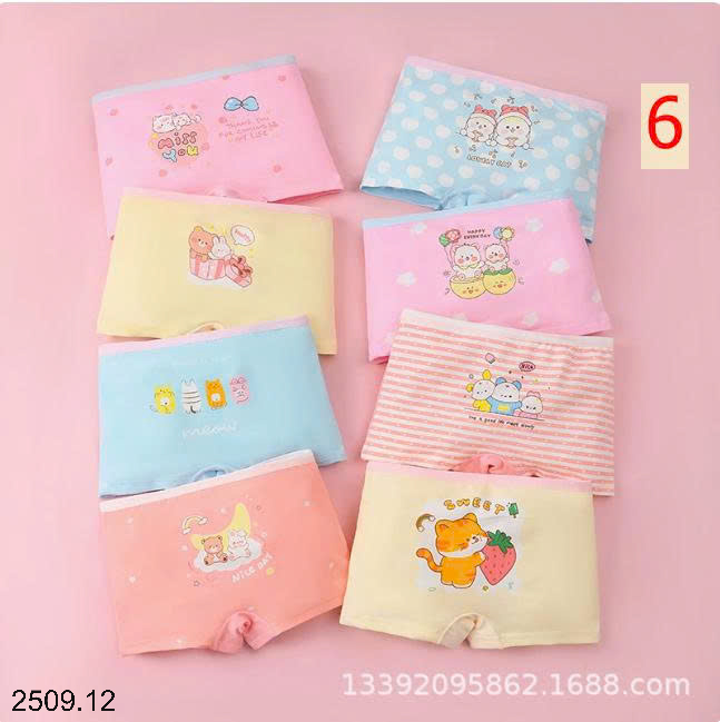 26HA2509.12 - SET 8 QUẦN CHÍP BÉ GÁI