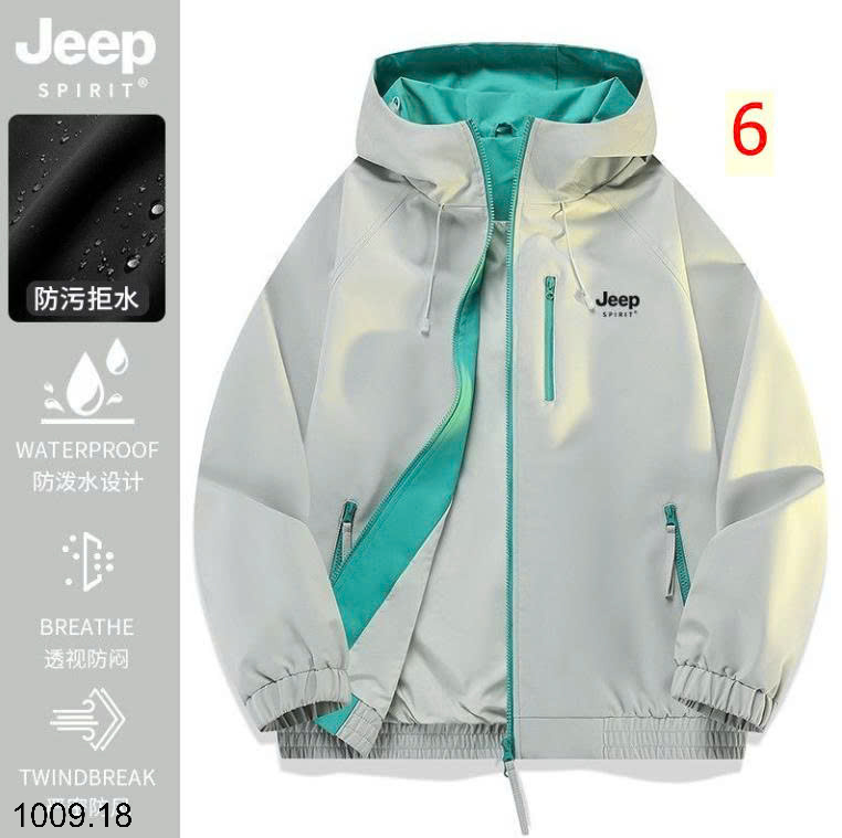 26HA1009.18 - ÁO KHOÁC GIÓ PHỐI MÀU JEEP