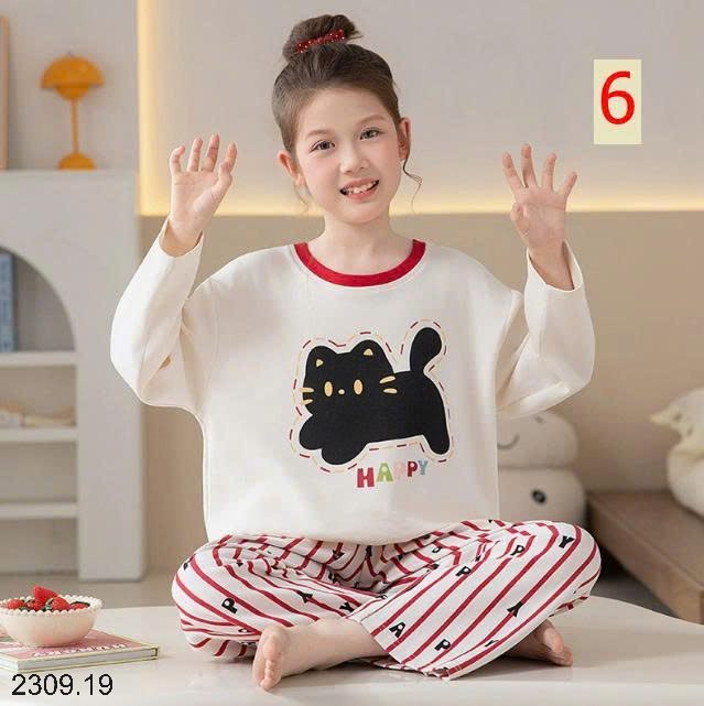 26HA2309.19 - BỘ MẶC NHÀ COTTON QUẢNG CHÂU MẸ CON