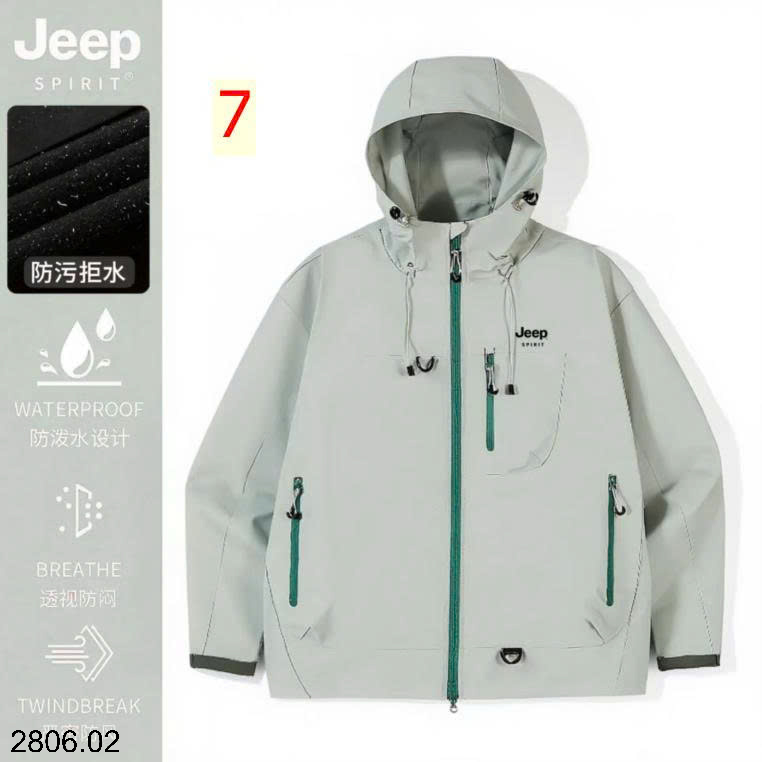 26HA2806.02 - ÁO KHOÁC GIÓ JEEP NAM NỮ