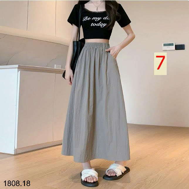 26HA1808.18 - CHÂN VÁY YAMAMOTO ỐNG RỘNG