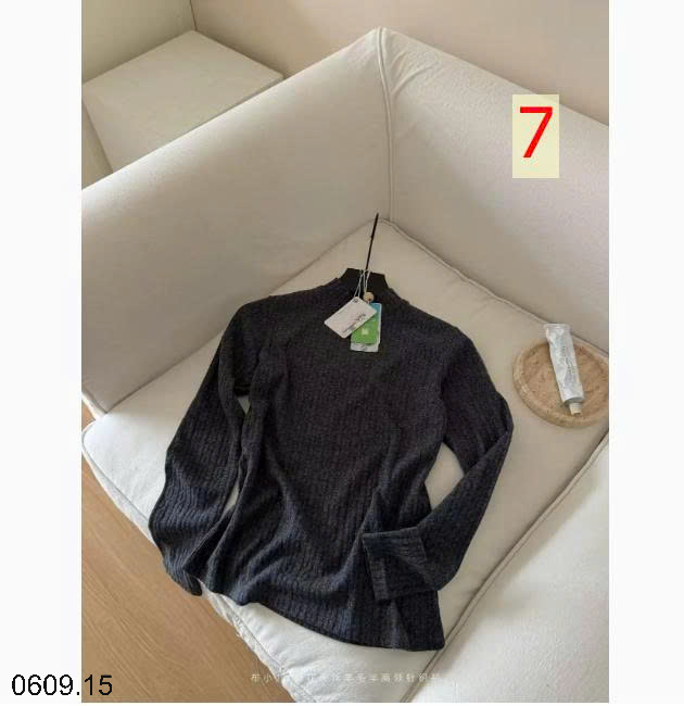 26HA0609.15 - ÁO LEN CỔ 3 PHÂN HÃNG BU XIAOJIU