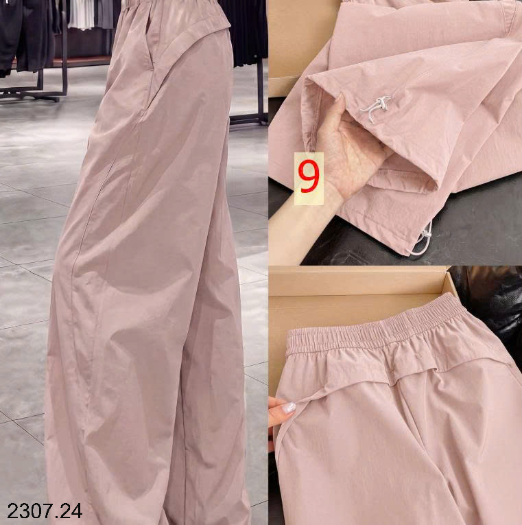 26HA2307.24 - QUẦN GIÓ ỐNG RỘNG NỮ