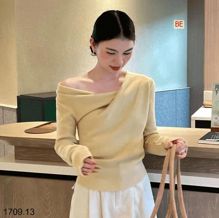 26HA1709.13 - ÁO LEN CỔ ĐIỆU ĐÀ CHO NỮ