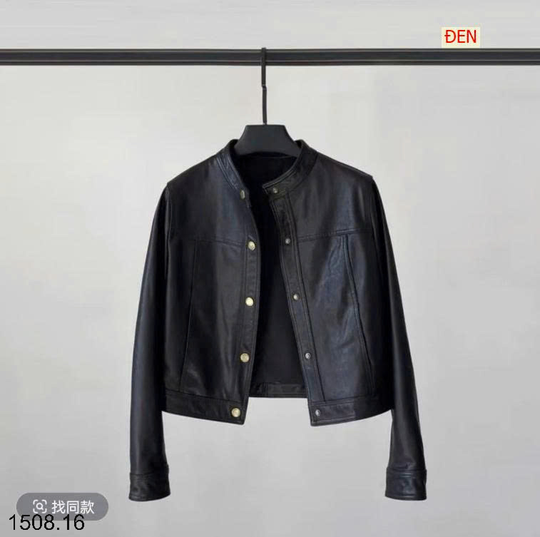 26HA1508.16 - ÁO KHOÁC DA CHO NỮ