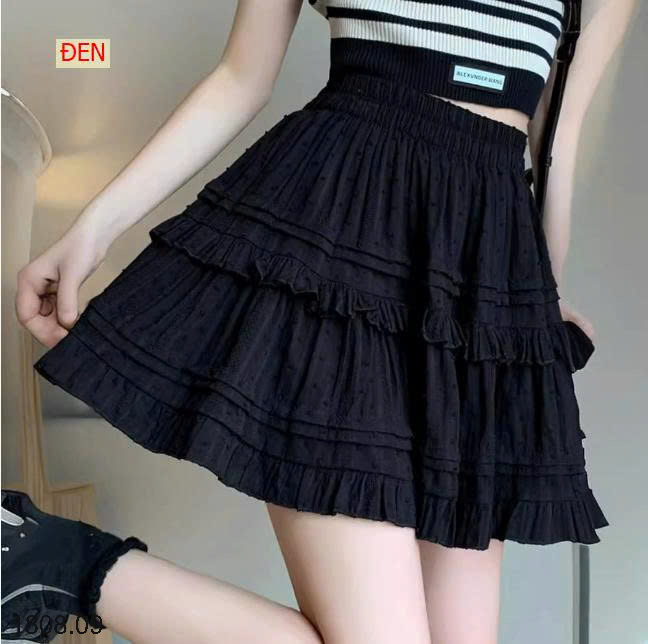 26HA1808.09 - CHÂN VÁY BABYDOL 2 MÀU NỮ