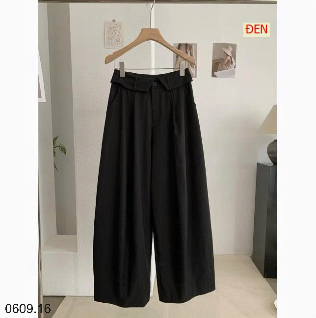 26HA0609.16 - QUẦN XUÔNG ỐNG THỤNG HÃNG KEKEZOON