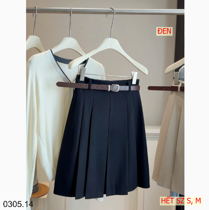 26HA0305.14 - CHÂN VÁY ANNA XẾP LY