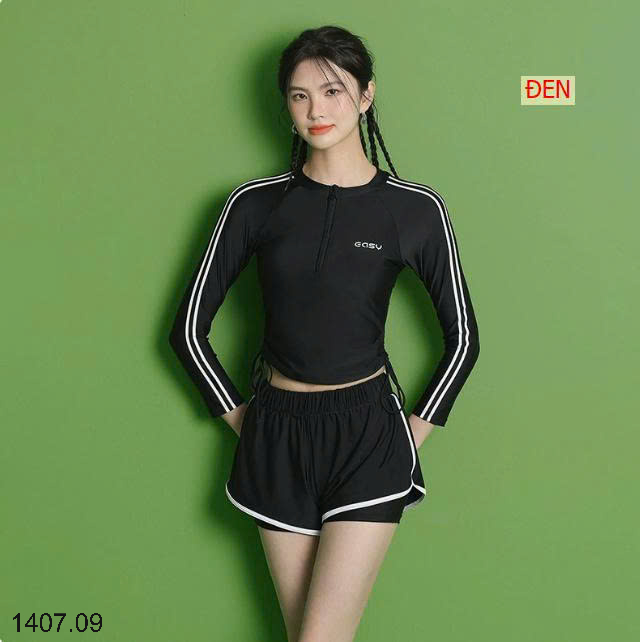 26HA1407.09 - BỘ BƠI DÀI TAY CHO NỮ