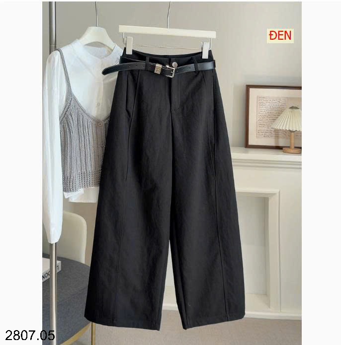 26HA2807.05 - QUẦN ỐNG RỘNG DÁNG XUÔNG ANNA