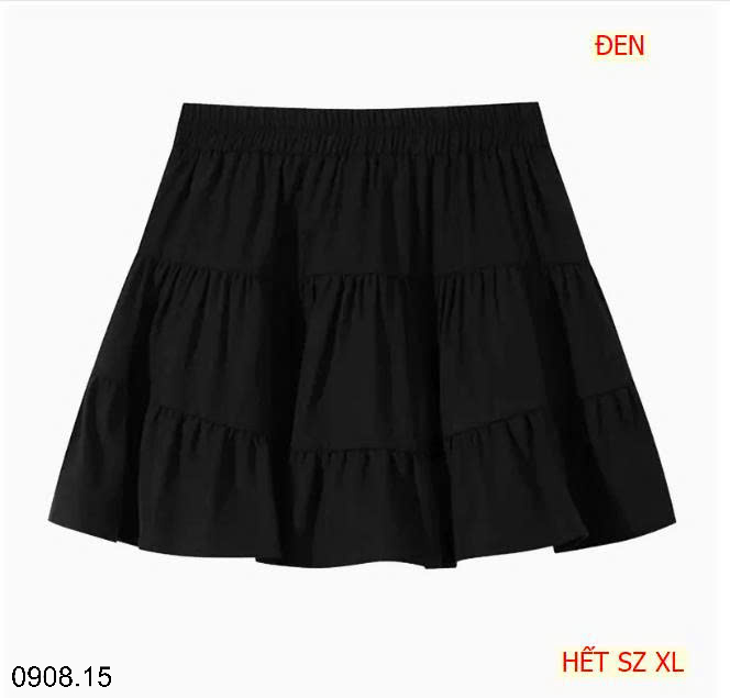 26HA0908.15 - CHÂN VÁY NGẮN XÒE BỒNG