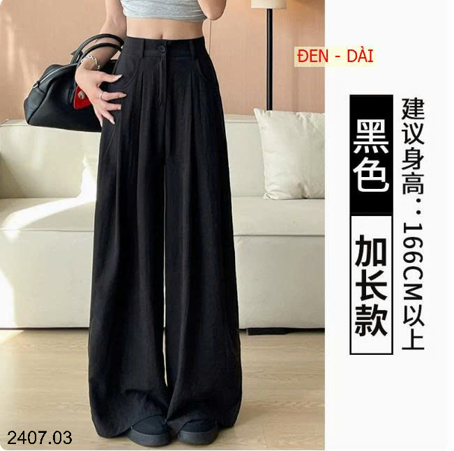 26HA2407.03 - QUẦN ỐNG RỘNG NỮ CẠP CAO