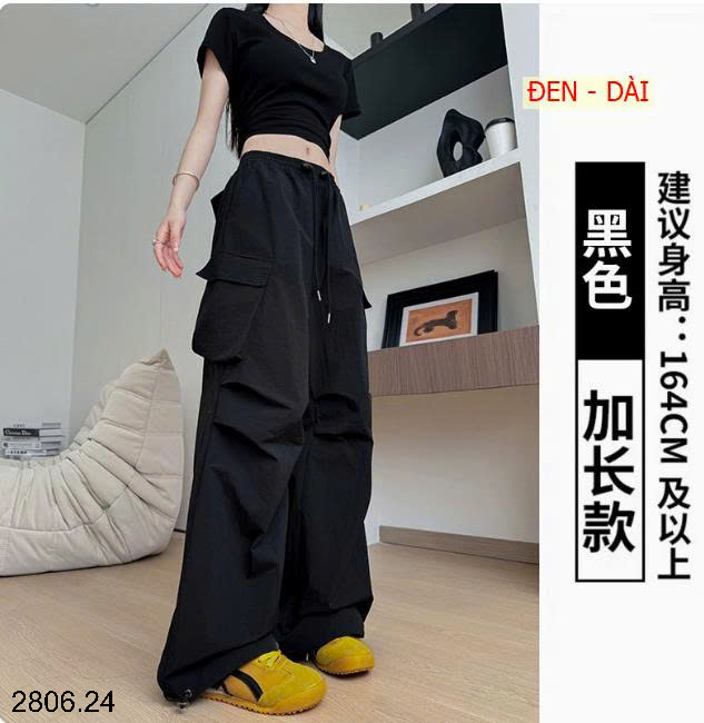 26HA2806.24 - QUẦN TÚI HỘP CẠP CAO CHO NỮ
