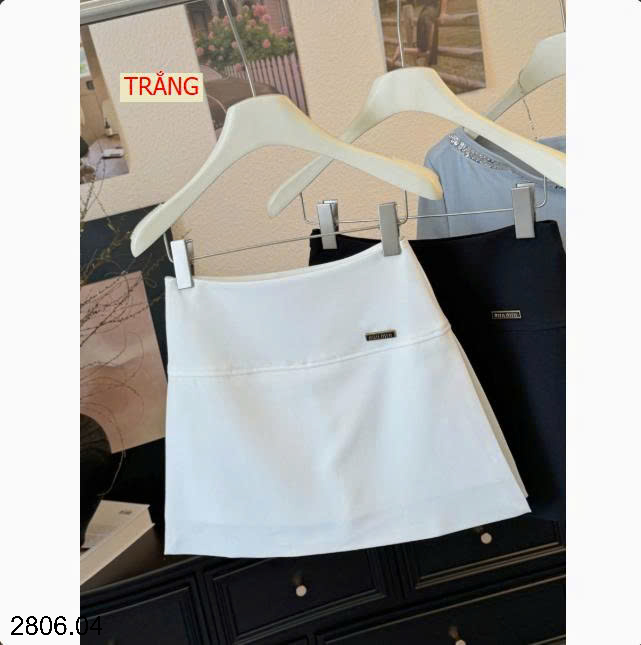 26HA2806.04 - QUẦN CHÂN VÁY XẺ CHỮ A NHÀ ANNA