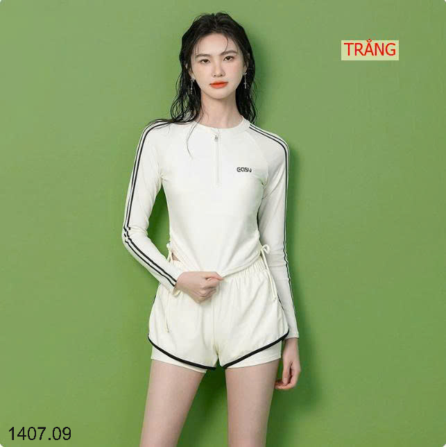 26HA1407.09 - BỘ BƠI DÀI TAY CHO NỮ