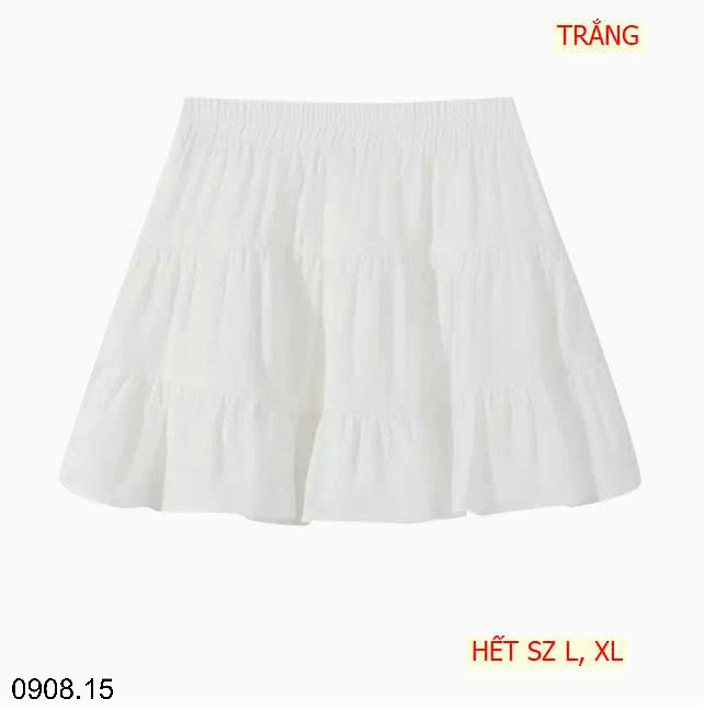 26HA0908.15 - CHÂN VÁY NGẮN XÒE BỒNG