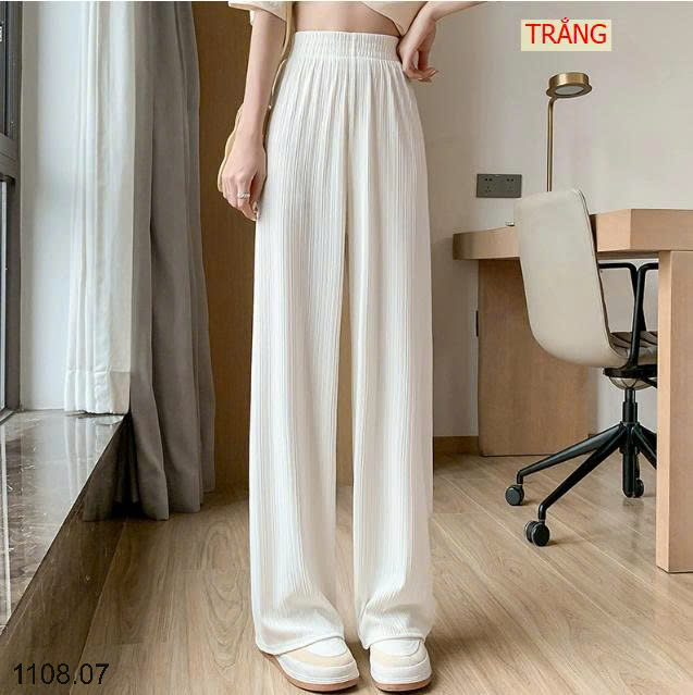 26HA1108.07 - QUẦN THUN TĂM ỐNG RỘNG CHO NỮ