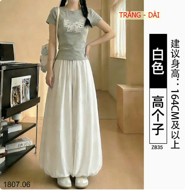 26HA1807.06 - QUẦN CULOTTES DÁNG TULIP