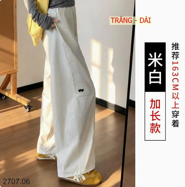 26HA2707.06 - QUẦN ỐNG RỘNG NHANH KHÔ NỮ