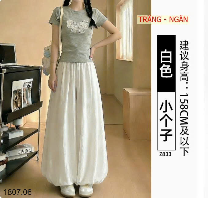 26HA1807.06 - QUẦN CULOTTES DÁNG TULIP