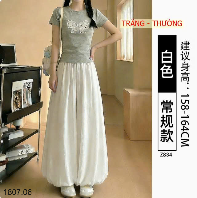 26HA1807.06 - QUẦN CULOTTES DÁNG TULIP