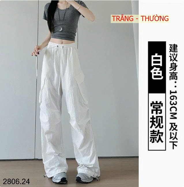 26HA2806.24 - QUẦN TÚI HỘP CẠP CAO CHO NỮ