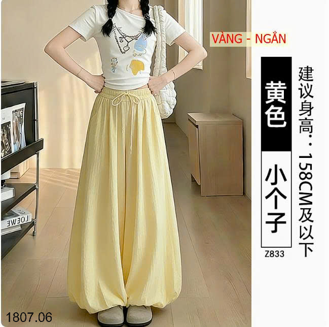 26HA1807.06 - QUẦN CULOTTES DÁNG TULIP