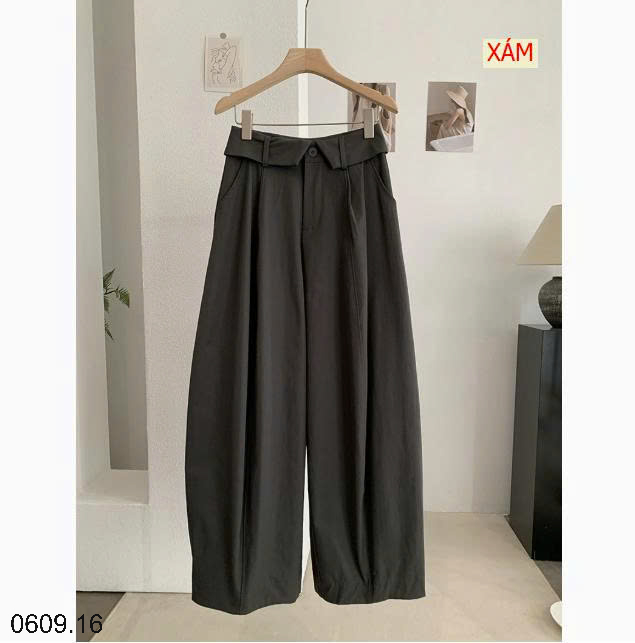 26HA0609.16 - QUẦN XUÔNG ỐNG THỤNG HÃNG KEKEZOON