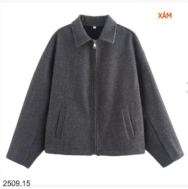 26HA2509.15 - ÁO KHOÁC DẠ NGẮN