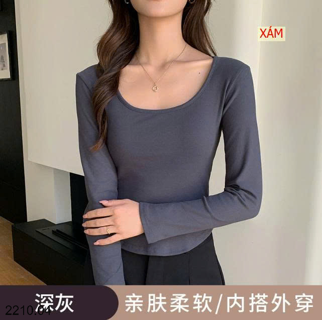 26HA2210.04 - ÁO THUN BODY CHO NỮ CỔ TRÒN