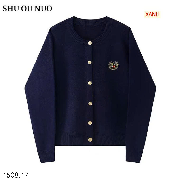 26HA1508.17 - ÁO CARDIGAN HAI MÀU NỮ
