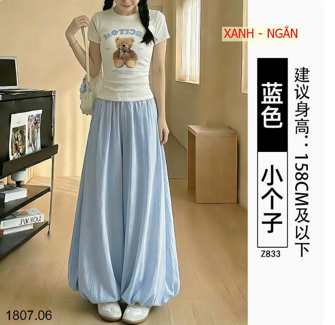 26HA1807.06 - QUẦN CULOTTES DÁNG TULIP