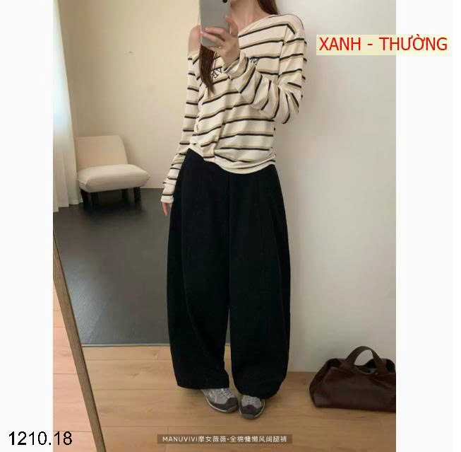 26HA1210.18 - QUẦN ỐNG RỘNG MANUVIVI
