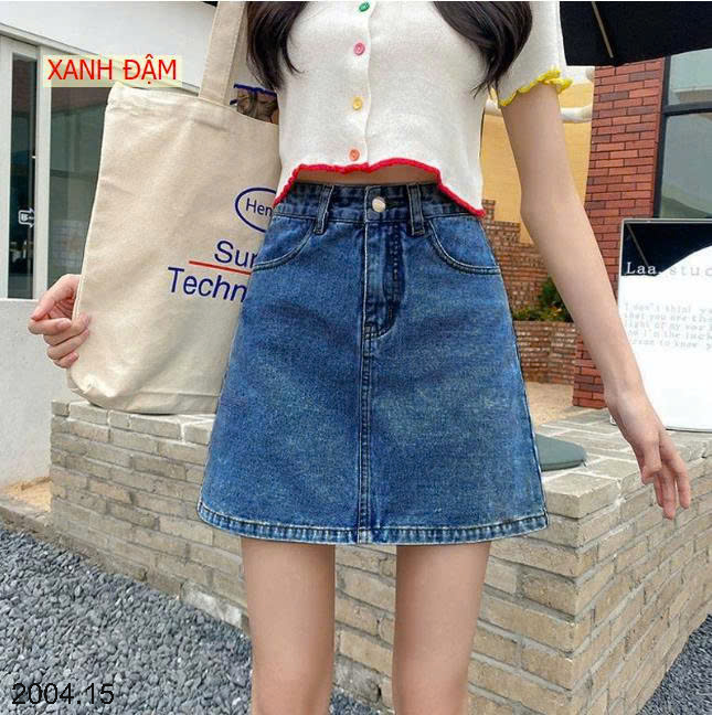 26HA2004.15 - CHÂN VÁY CHỮ A DÁNG NGẮN