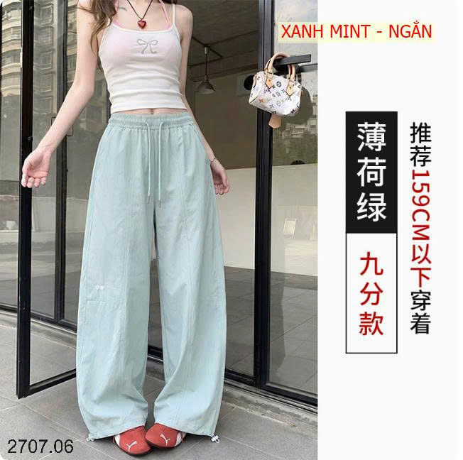 26HA2707.06 - QUẦN ỐNG RỘNG NHANH KHÔ NỮ