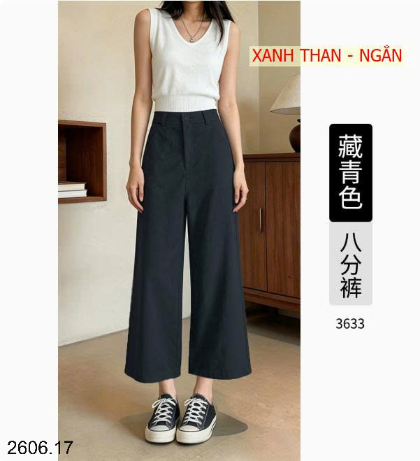 26HA2606.17 - QUẦN ỐNG RỘNG NỮ