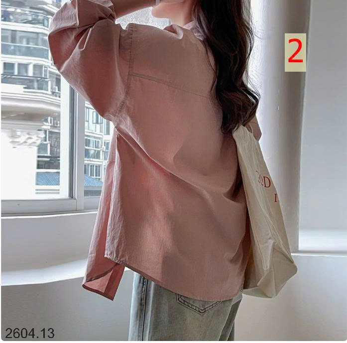 26HA2604.13 - ÁO SƠ MI TRƠN CHO NỮ