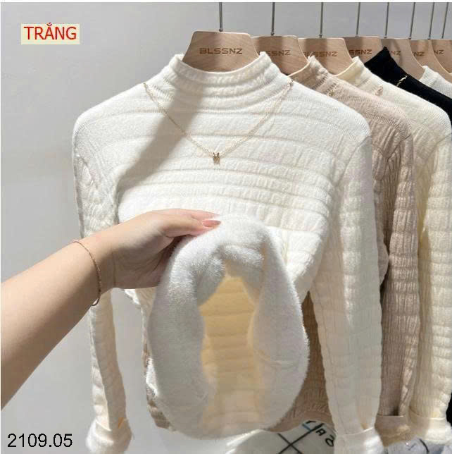 26HA2109.05 - ÁO GIỮ NHIỆT LÓT LÔNG CHỒN CHO NỮ