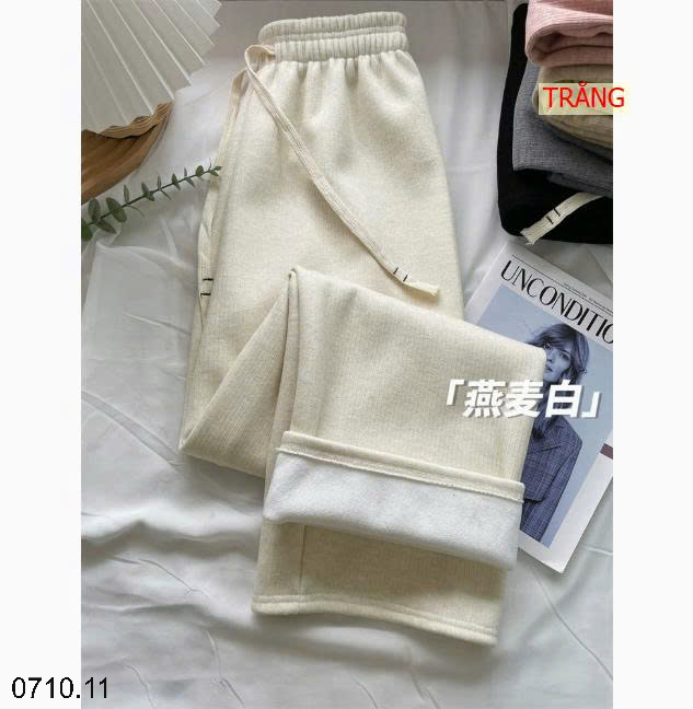 26HA0710.11 - QUẦN NỈ ỐNG RỘNG NỮ