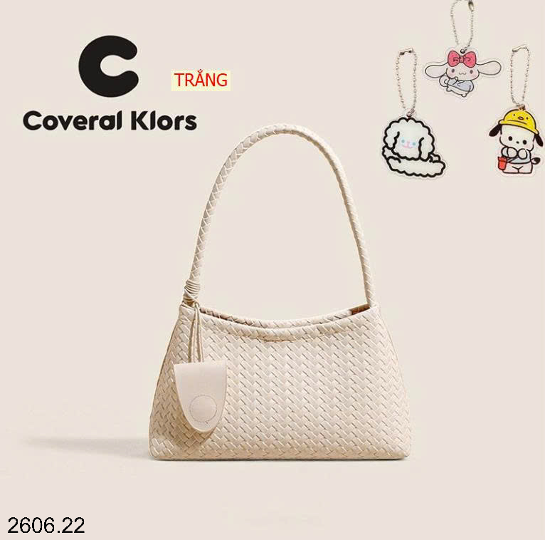 26HA2606.22 - TÚI XÁCH CẦM TAY COVERAL KLORS