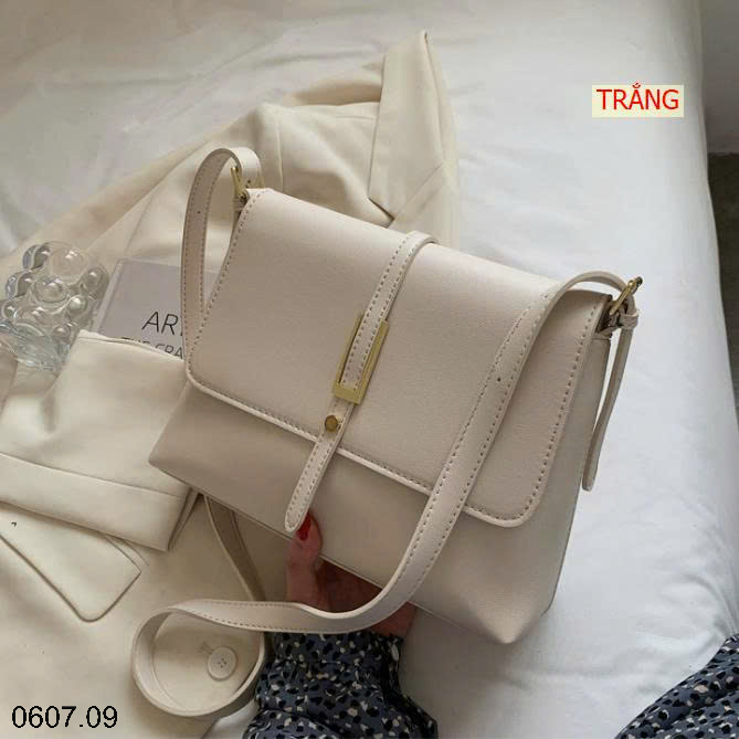 26HA0607.09 - TÚI XÁCH NỮ ĐƠN GIẢN PHONG CÁCH RETRO