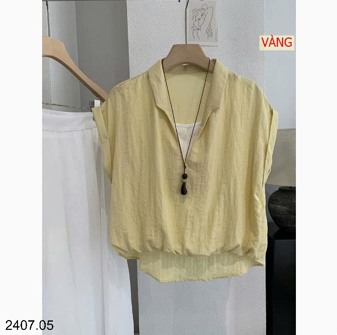26HA2407.05 - ÁO SƠ MI NGẮN TAY NHÀ KEKEZOON