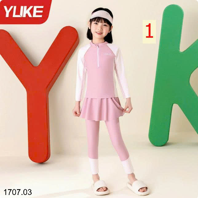 26HA1707.03 - SET BỘ BƠI DÀI SIZE ĐẠI BÉ GÁI YUKE