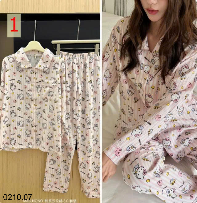 26HA0210.07 - BỘ ĐỒ NGỦ KIỂU HÀN QUỐC MAD NONO