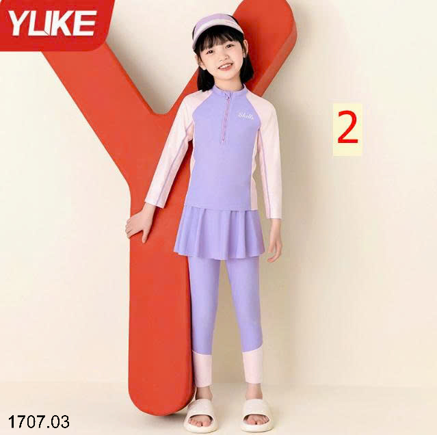 26HA1707.03 - SET BỘ BƠI DÀI SIZE ĐẠI BÉ GÁI YUKE