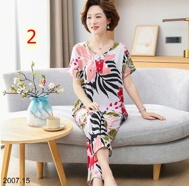 26HA2007.15 - BỘ LANH LỤA TRUNG NIÊN CHO MẸ
